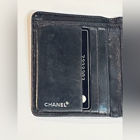 CHANEL—NYLON TRIFOLD WALLET—AUTHENTIC—GOOD CONDITION-CLASSIC & TIMELESS - Picture 15 of 16